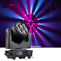 Yiwei 7X40W Mini Bee Eye Wash Beam LED Moving Head Light avec contrôle RGBW et DMX512 pour applications de parcs à thème