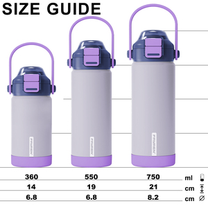 Premium Stainless Steel Insulated Kids Water Bottle with Suction Nozzle and Direct Drinking Mouth for Children Premium Thermos - Product Image 5