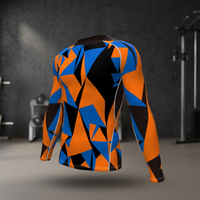 Kaos Rash Guard MMA Lengan Panjang Custom Logo, Kimono Jiu Jitsu Pria 4Pcs/Set, Celana Pendek Muay Thai, Jersey Tinju BJJ