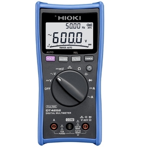 Multimètre numérique HIOKI DT4252, affichage 6 000 points, fonction de filtre passe-bas, entrée directe 10A, valeur RMS réelle IV 600V - Product Image 6