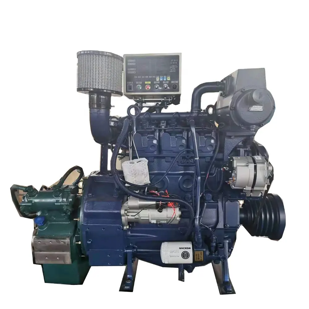 Moteur diesel marin intérieur de 50HP 70HP 100HP 150HP 180HP pour le bateau de yacht