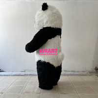 Costume gonflable de panda en peluche Costume de marche gonflable Offre Spéciale pour adultes Taille Costume gonflable de panda en peluche