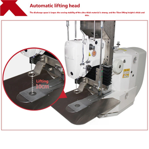 Machine à coudre automatique YS1900 à tête relevable, point de piqûre simple, adaptée aux usines de fabrication d'oreillers, aux lits pour chiens - Product Image 6