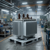 Transformateur de puissance à bobine à disque immergé dans l'huile à trois enroulements EPC clé en main 220kV 110kV 50/60Hz pour l'exploitation minière, les centres de données et les parcs industriels