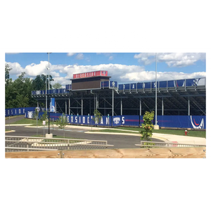 Coperture per Barriere Stampate in Rete di Poliestere, Schermo Antivento, Tessuto a Rete Resistente al Vento, Striscione Pubblicitario in Rete - Product Image 3