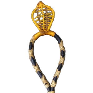 Diadema de Kickboxing Mongkol Hecha a Mano y Ecológica con Cordón Metálico y Diseño de Cobra Real - Servicio OEM de Alta Calidad - Product Image 1