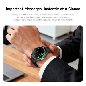 Montre connectée pour hommes d'affaires à grand écran 6pro, fréquence cardiaque, pression artérielle, bandes téléphoniques, nouvelle montre intelligente pour hommes, OEM personnalisé - Product Image 3