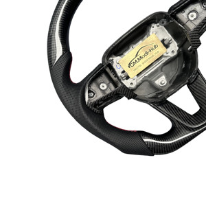 Volant de voiture en cuir de luxe et fibre de carbone GM.Modi-Hub Factory Sale pour <span class=keywords><strong>Dodge</strong></span> Charger 2016-2023 Challenger 2014-2020 <span class=keywords><strong>Durango</strong></span> - Product Image 3