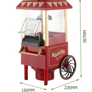 Nouvelle <span class=keywords><strong>Machine</strong></span> <span class=keywords><strong>à</strong></span> Popcorn Électrique Automatique sur Chariot pour Enfants et Usage Domestique, pour la Préparation de Snacks DIY - Product Image 6