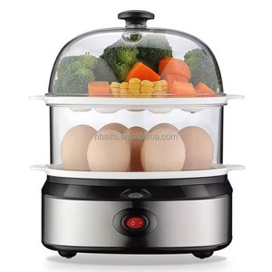 Aifa เครื่องต้มไข่ไฟฟ้าอัตโนมัตินาฬิกาปลุกปิดอัตโนมัติไข่นุ่มทำอาหารร้อน - Product Image 4