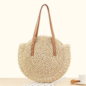 Sombreros De Playa Y Bolsa Señoras Que Imprimen Bolsos Mano Cristianos Bolso Con Borlas Macrame Set 3 Piezas Señora Mujer - Product Image 3
