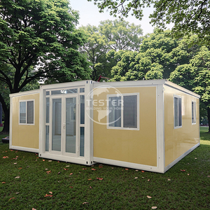 <span class=keywords><strong>Vente</strong></span> chaude <span class=keywords><strong>Maison</strong></span> portable extensible en acier de 20/40 pieds Villa de luxe à deux chambres Tiny House Maisons conteneurs personnalisées Atelier - Product Image 3