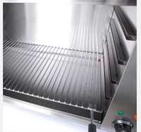 Salamandre électrique professionnelle en acier inoxydable à hauteur réglable pour cuisine commerciale, à vendre
