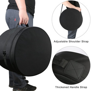 Échantillon gratuit, étui de batterie rembourré robuste et durable de 8 mm d'épaisseur, sac à dos pour caisse claire, sac de transport confortable multi-poches en nylon - Product Image 5