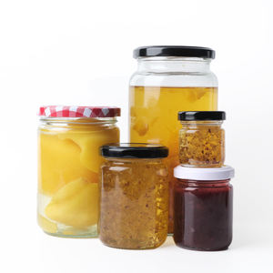 Stoples kaca bulat kecil transparan <span class=keywords><strong>150ml</strong></span> 200ml dengan tutup penyimpanan stoples acar untuk makanan - Product Image 6