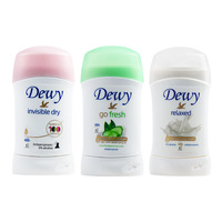 Déodorant stick anti-transpirant parfumé pour femme, 3 parfums, 40g, crème parfumée pour les aisselles, éliminateur d'odeurs, maintien des aisselles sèches