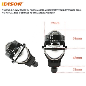 IDISON T9W H7 <span class=keywords><strong>Mini</strong></span> meilleures lampes frontales de moto phare de projecteur haute puissance H4 lentille de projecteur Led - Product Image 4