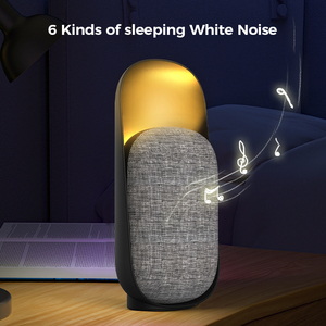 Bluetooth White Noise Speaker LED Night <b>Light</b> <b>Sleep</b> Aid Sound Machine Wireless Desktop Lamp for Home Office - Product Image 2