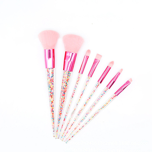 2019 <span class=keywords><strong>Amazon</strong></span> Vente Chaude De Haute Qualité Saupoudrer Coloré 7pcs <span class=keywords><strong>Fard</strong></span> <span class=keywords><strong>À</strong></span> Paupières Make up Brush Set Logo - Product Image 4
