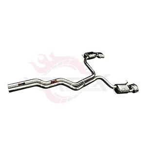 ท่อไอเสียแบบ Vortex Mandrel Bent Stainless Valvetronic Catback สำหรับ Audi RS6 Avant RS7 Sportback C8 4.0T พร้อมระบบวาล์วอิเล็กทรอนิกส์ - Product Image 3
