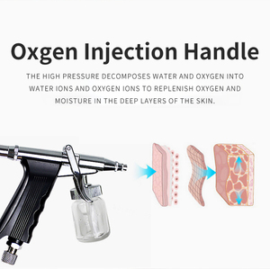 Black Pearl 8 <strong>in</strong> 1 Hydro <strong>Water</strong> <strong>Oxygen</strong> for Beauty Facial Machine Small Bubble Facial Machine - Product Image 4