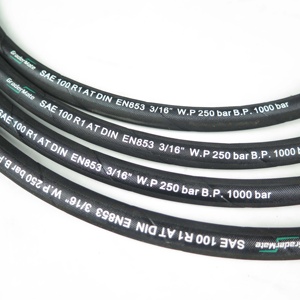 Precio de fábrica, flexible 2 pulgadas sae 100 r1 1SN tubo de goma hidráulica o de goma manguera industrial, - Product Image 2