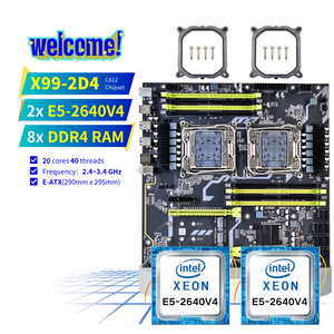 X99 Dual CPU Motherboard - 2025 High Performance DDR4