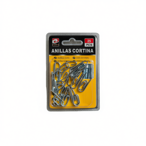 Anillas Cortina 25Pcs Metal Curtain Hooks For Window Drapes - Product Image 2
