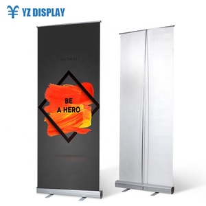 Sản xuất có thể thu vào biểu ngữ đứng triển lãm quảng cáo hiển thị 100*200cm tùy chỉnh in xách tay kéo lên biểu ngữ - Product Image 4