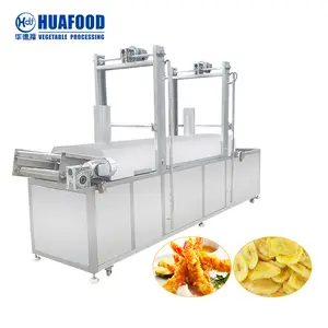 Deep Fryer Electric/deep Fryer For Fried Chicken Commercial Potato Chips Frying Machine Automatic Continuous Fryer