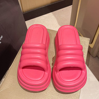 Sandalias Deportivas de Plataforma con Punta Abierta para Mujer, Moda Primavera-Verano-Otoño 2026, Casuales, Sin Cordones, para Playa y Exteriores
