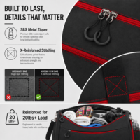 Sac de transport léger, imperméable et durable pour tapis de yoga avec séparation sec/humide, multi-poches, idéal pour le Pilates, le fitness, l'entraînement et les voyages
