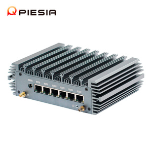 Pare-feu Mini <span class=keywords><strong>PC</strong></span> Quad Core 12e génération N150 N100 N305 N300 DDR5 8 Go de RAM 128 Go NVMe SSD 6X2.5GbE I226V LAN OPNsense Mini <span class=keywords><strong>PC</strong></span> sans ventilateur - Product Image 1