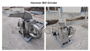 Broyeur à marteaux industriel pour le broyage des feuilles de thé, des épices, du sucre, des herbes, du curcuma, machine de pulvérisation - Product Image 6