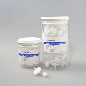 PP (โพรพิลีน) ไนลอน, PES, MCE, CA, <span class=keywords><strong>RC</strong></span>, PPE, PVDF ตัวกรองเข็มฉีดยา13มม. 25มม. 0.22 0.45ไมครอน - Product Image 2