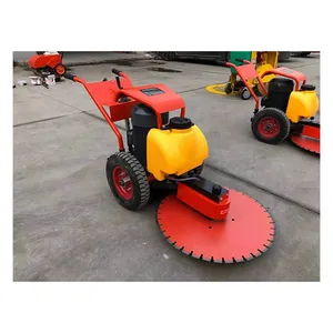 Concrete cement road cutting machine small hand push road seam cutting machine