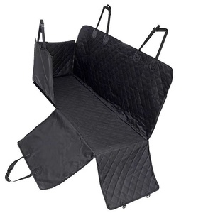 Funda impermeable para asiento <span class=keywords><strong>de</strong></span> coche para perros, colchoneta <span class=keywords><strong>de</strong></span> viaje para mascotas, transportín <span class=keywords><strong>de</strong></span> malla para perros, hamaca para coche, cojín protector con cremallera y bolsillo - Product Image 4
