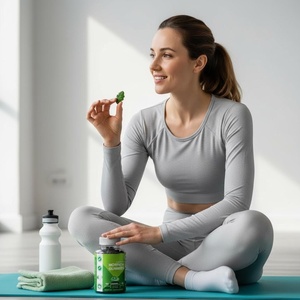 Gummies de <span class=keywords><strong>Moringa</strong></span> Sans Sucre 10000mg, Complément Alimentaire Végétalien Haute Puissance, Gommes de <span class=keywords><strong>Moringa</strong></span> Oleifera, 60 Unités, Marque Privée - Product Image 2