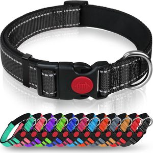 Elegante <span class=keywords><strong>Collar</strong></span> para Perro con Cintas Reflectantes, Ajustable, Hebilla de Seguridad Resistente, Material de Nailon, Diseño de Dibujos Animados - Product Image 1