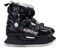 Chaussures de patinage sur glace réglables professionnelles personnalisées pour enfants et adultes à vendre