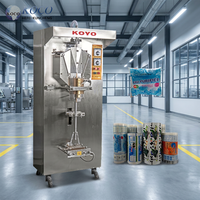 Machine d'emballage de sachets en plastique pour le remplissage de lait et d'eau entièrement automatique KOYO. Vente directe d'usine. Prix bas.