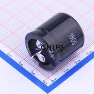 ตัวเก็บประจุแบบอิเล็กโทรไลต์อะลูมิเนียมแบบ Snap-in รุ่น LS127M450O25RR0VH2SP0 ชนิด Through-hole (THT) ขนาด D25xL25 มม. 120uF 20% 450V ขา 10 มม. - Product Image 2