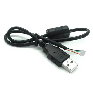 สายเคเบิลข้อมูล USB4 พินตัวผู้ไปยังสาย USB molex xh 2pin ชุดสายไฟ