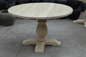 Cinese asiatico all'ingrosso antico riproduzione naturale rustica <span class=keywords><strong>olmo</strong></span> sbiancato tavolini da caffè in legno - Product Image 4