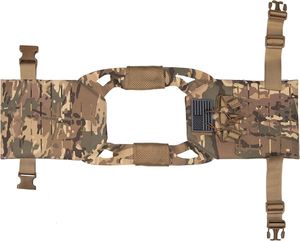 Gilet tactique ergonomique avec bretelles réglables, poches extensibles, maille ventilée pour une utilisation prolongée en extérieur - Product Image 3