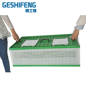 Volaille Poulet Transport Cage De Transport De Poulet Pigeon En Acier Plastique Canard Cage À Rôtir Transport <span class=keywords><strong>Oiseau</strong></span> // - Product Image 5