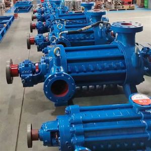 Pompe centrifuge horizontale multi-étages à haut débit et grande hauteur de refoulement, type D, pour circulation d'eau chaude - Product Image 4