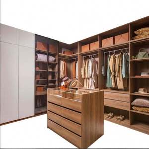 Armoires coulissantes à 2 portes de style moderne, en MDF, meubles de chambre à coucher pour la maison, pour l'appartement, le salon, l'hôtel - Product Image 2