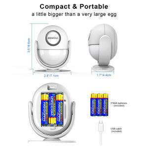 Датчик движения тела, беспроводная домашняя сигнализация, Электронная сигнализация лая собака - Product Image 6