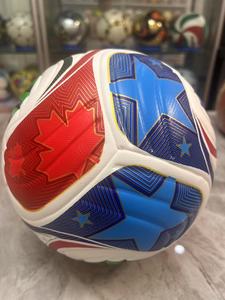 Pallone da <span class=keywords><strong>calcio</strong></span> professionale 2026 mondo <span class=keywords><strong>calcio</strong></span> addensato in PU di dimensioni termiche 3-4-5 Logo OEM personalizzato per l'allenamento di gara - Product Image 6